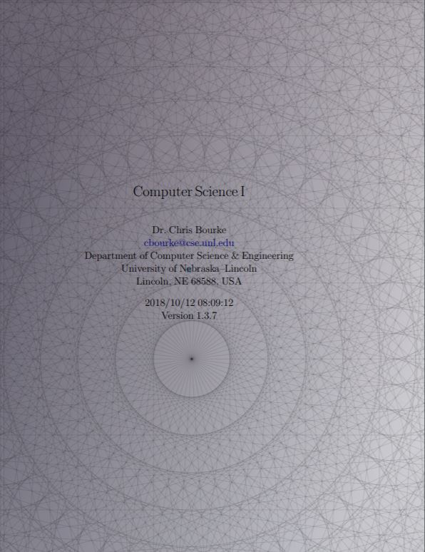 Computer Science I - Version 1.3.7 - Open Textbook Library